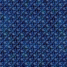 Glorious Garden Blue Vine Cotton Fabric
