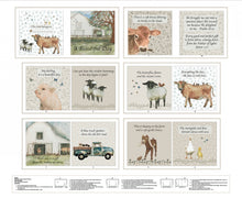 A Beautiful Day Soft Book Cotton Fabric Panel