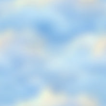 Glorious Garden Clouds Sky Cotton Fabric