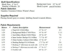 Winter Church Quilt Pattern