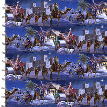 Let Us Adore Him Three King Voyage Cotton Fabric