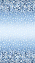 All That Glitters Ombre Snowflake Sparkle Cotton Fabric