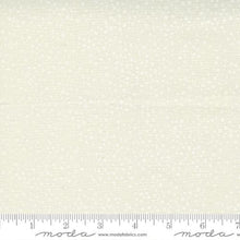 Winterly Thatched Dotty Cream Cotton Fabric