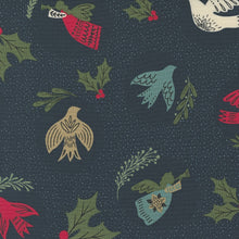 Good News, Great Joy Midnight Doves & Angels Cotton Fabric