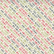 Red Barn Christmas Oh Holy Night Vanilla Cotton Fabric