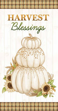 Autumn Elegance Harvest Blessings Metallic Cotton Fabric Panel