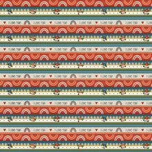 Our Greatest Gift Small Stripe Cotton Fabric