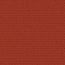 Our Greatest Gift Prayer Words Red Cotton Fabric