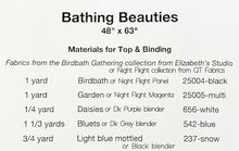 Bathing Beauties Quilt Pattern
