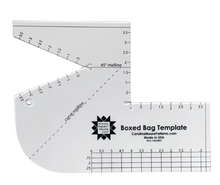Gift Bag Pattern & Boxed Bag Template Set