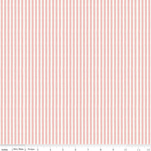All My Heart Pink Candy Wraps Stripe Cotton Fabric