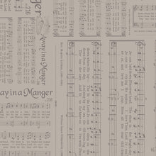Home Town Holiday Away In A Manger Pewter Cotton Fabric