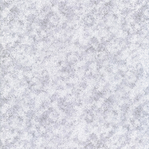 Silver Mini Leaf Blender Cotton Fabric
