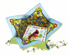 NEW When Cardinals Appear Angels Are Near Tulip Topped Fabric Box Kit