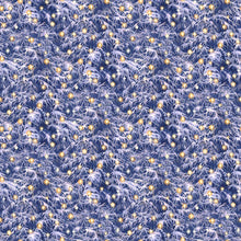 All Is Calm Christmas Light On Tree Cotton Fabric
