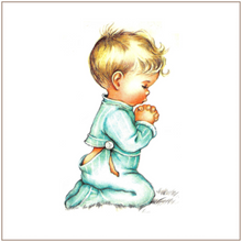 God Bless You Little Prayers 6 inch Mini Cotton Fabric 6 Panel set