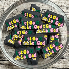 Let Go & Let God Silicone Focal Bead
