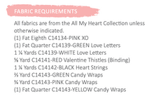 DIGITAL All My Heart Love Me Love Me Not Quilt FREE PDF Pattern