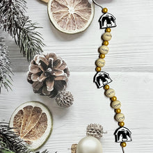Nativity Black Silicone Focal Bead