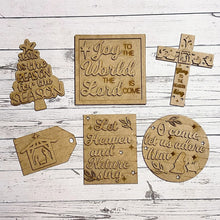 Nativity MDF Wood Cut Shapes Set