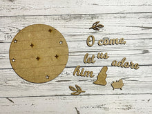 Nativity MDF Wood Cut Shapes Set