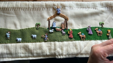 Nativity Christmas Buttons Set