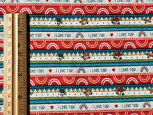 Our Greatest Gift Small Stripe Cotton Fabric