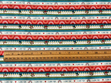 Our Greatest Gift Small Stripe Cotton Fabric