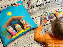 Oh Holy Night Nativity Play Set Cotton Fabric & Dual Project Patterns KIT