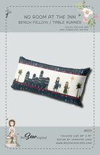 No Room At The Inn Bench Pillow or Table Runner Pattern