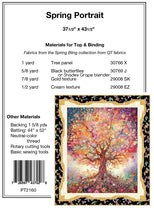 Spring Portrait Quilt Pattern