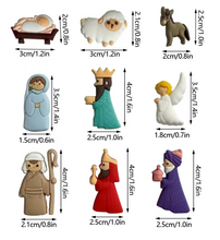 Nativity Flexible PVC Flatbacks Set