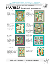 DIGITAL Parables Quilt Complete Series PDF Pattern