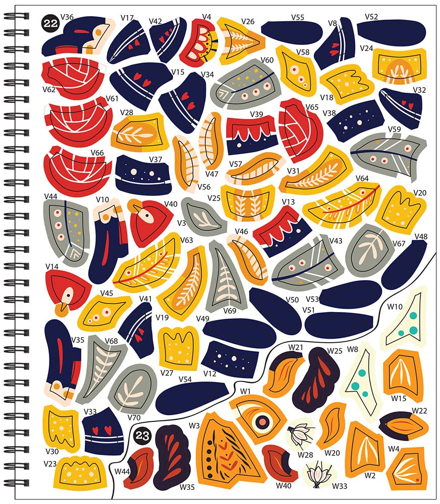 Psalms Sticker By Number Book Heavenly Fabric Shop