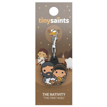 Tiny Saints Holy Family Nativity Rubber Charms