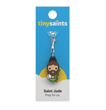 Tiny Saints Rubber Charms A-J