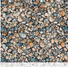 Earthly Delights River Rocks Cotton Fabric