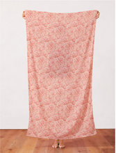 Rose Bouquets Pink Cotton Fabric