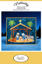 Nativity Applique Quilt Pattern