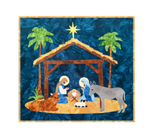 Nativity Applique Quilt Pattern