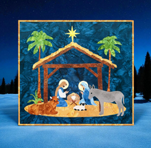 Nativity Applique Quilt Pattern