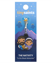 Tiny Saints Holy Family Nativity Rubber Charms