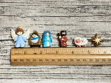 Nativity Sparkle Flatbacks Set