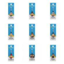 Tiny Saints Rubber Charms A-J