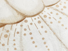 Autumn Elegance Harvest Blessings Metallic Cotton Fabric Panel