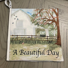 A Beautiful Day Soft Book Cotton Fabric Panel