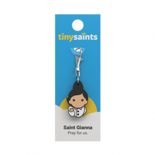 Tiny Saints Rubber Charms A-J
