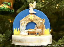 Nativity Christmas Buttons Set