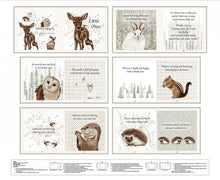 Little Ones Soft Book Cotton Fabric Panel