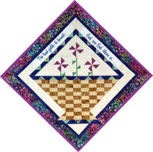 Basket of Blessings Quilt Pattern & Psalms Fabric Panel Kit